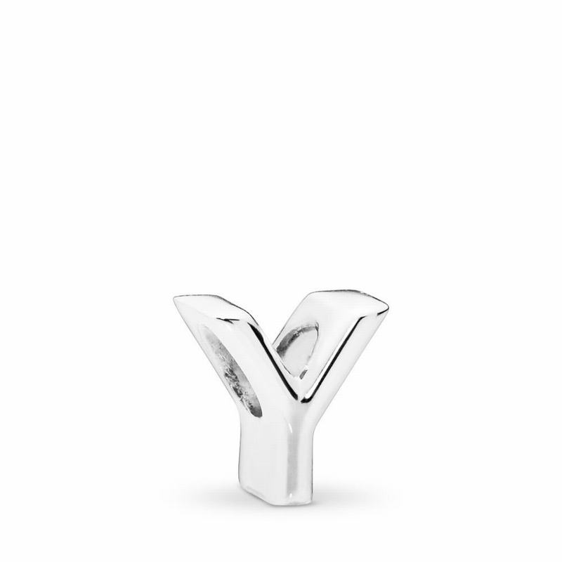 Pandora Australia Letter Y Charm - Sterling Silver | XCFNTR298